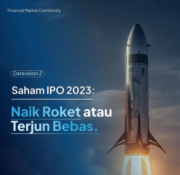 Saham IPO 2023: Naik Roket atau Terjun Bebas