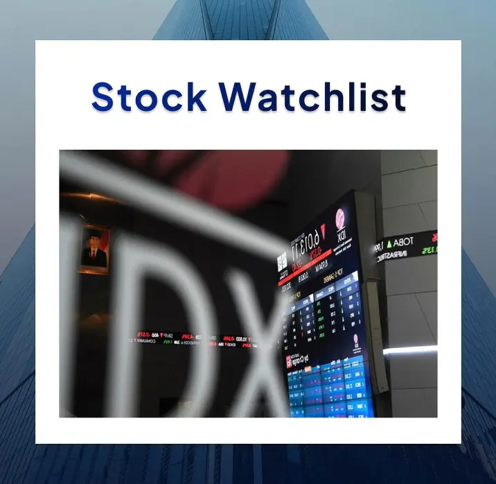 Stock Watchlist 29 Juli 2024